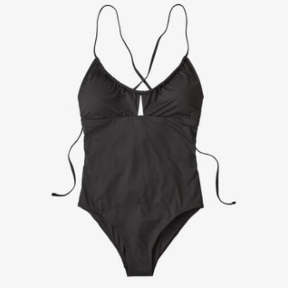 Patagonia Glassy Dawn One Piece Swimsuit Black
